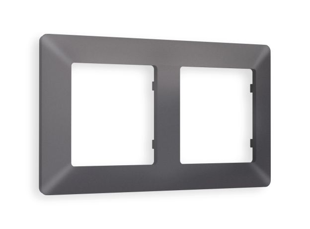 AF110652 Рамка ALFA Line (Антрацит серый) 2-ая