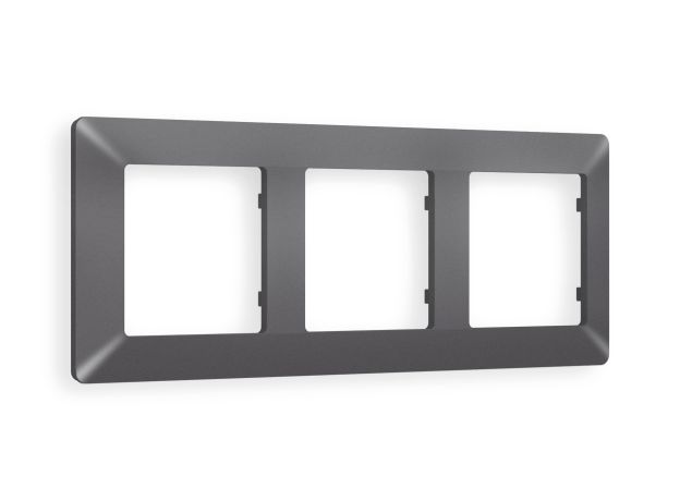 AF110653 Рамка ALFA Line (Антрацит серый) 3-ая