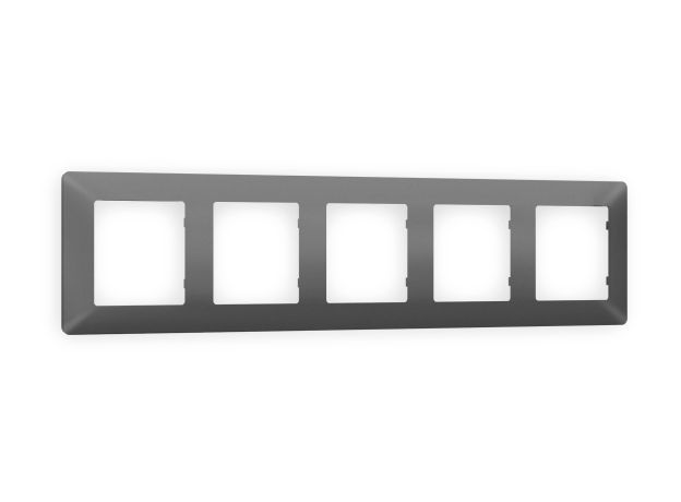 AF110655 Рамка ALFA Line (Антрацит серый) 5-ая