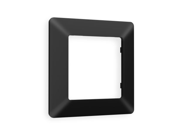 AF110701 Рамка ALFA Line (Черный матовый) 1-ая