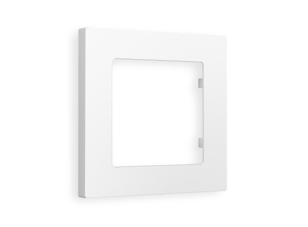 AF220121 Рамка ALFA Techno (Белый матовый) 1-ая