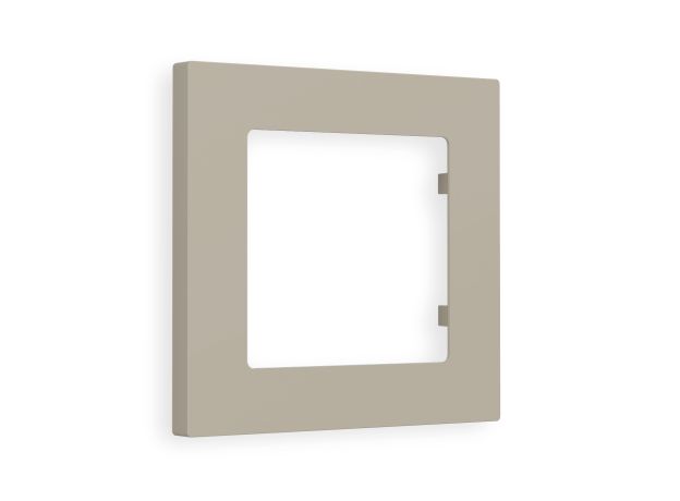 AF220361 Рамка ALFA Techno (Серо-бежевый матовый) 1-ая