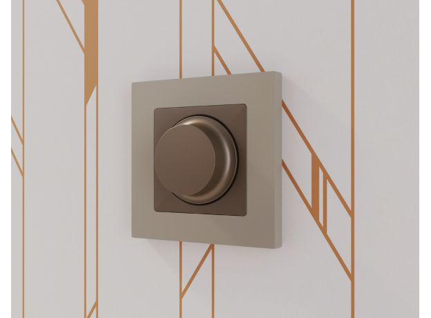 AF220361 Рамка ALFA Techno (Серо-бежевый матовый) 1-ая