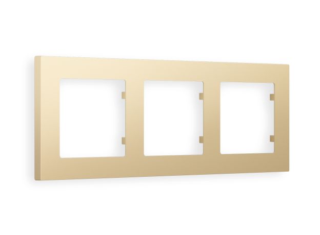 AF220603 Рамка ALFA Techno (Шампань) 3-ая AF220603 Рамка ALFA Techno (Шампань) 3-ая