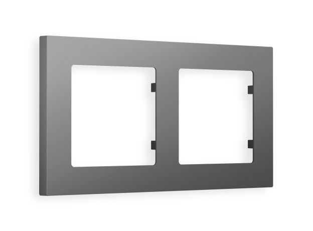 AF220652 Рамка ALFA Techno (Антрацит серый) 2-ая