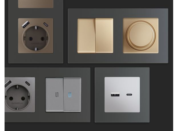 AF220801 Рамка ALFA Techno (Графит Мягкое касание) 1-ая AF220801 Рамка ALFA Techno (Графит Мягкое касание) 1-ая