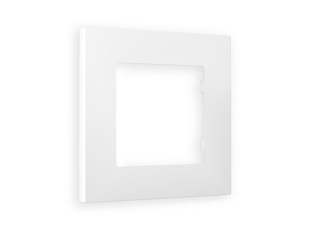 AF250121 Рамка ALFA Qubi (Белый матовый) 1-ая AF250121 Рамка ALFA Qubi (Белый матовый) 1-ая