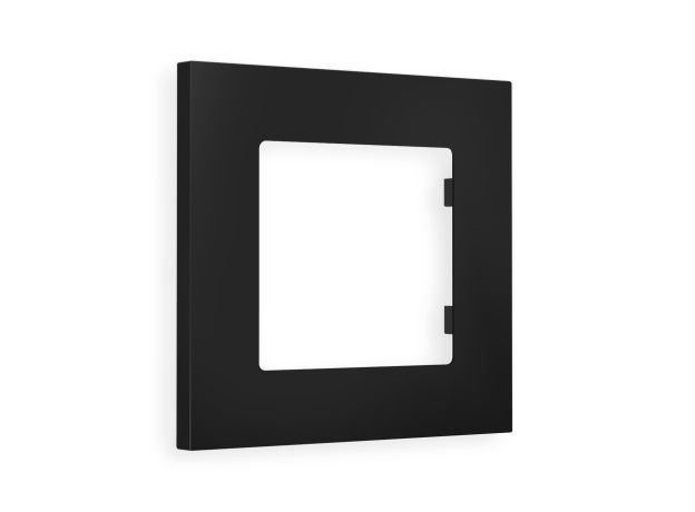 AF250701 Рамка ALFA Qubi (Черный матовый) 1-ая