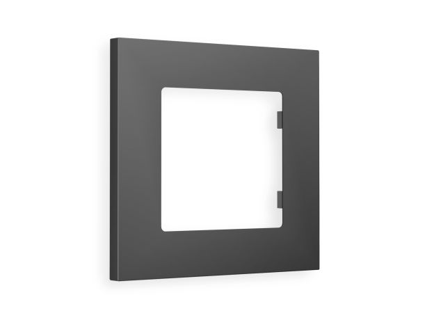 AF250801 Рамка ALFA Qubi (Графит Мягкое касание) 1-ая