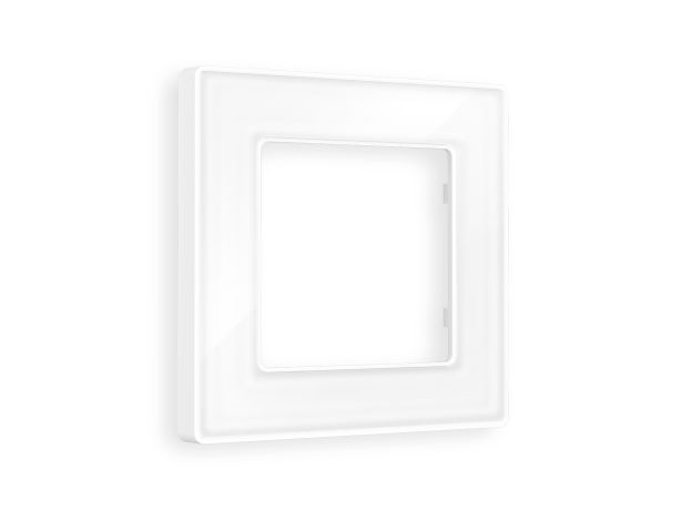 AF580101 Рамка ALFA Arctic (Белый Стекло органическое) 1-ая