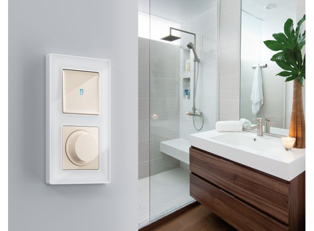 AF580102 Рамка ALFA Arctic (Белый Стекло органическое) 2-ая