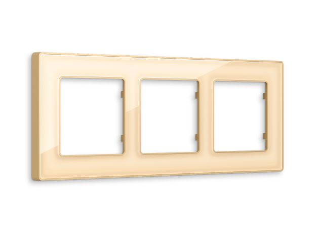 AF580603 Рамка ALFA Arctic (Шампань Стекло органическое) 3-ая