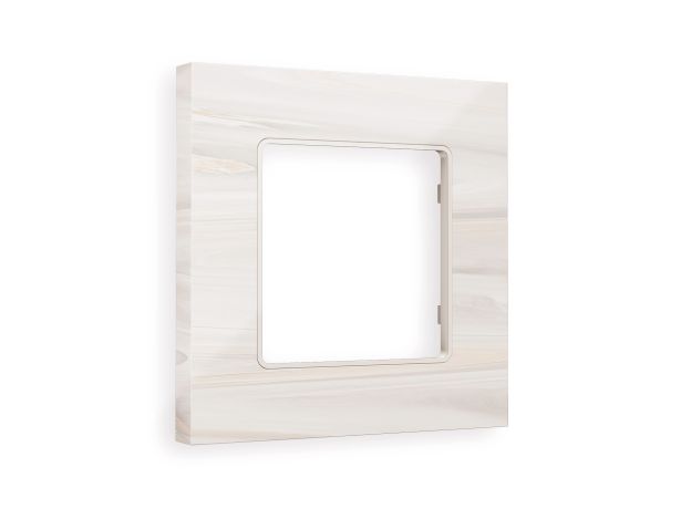 AF930301 Рамка ALFA Grand (Бежевый мрамор) 1-ая