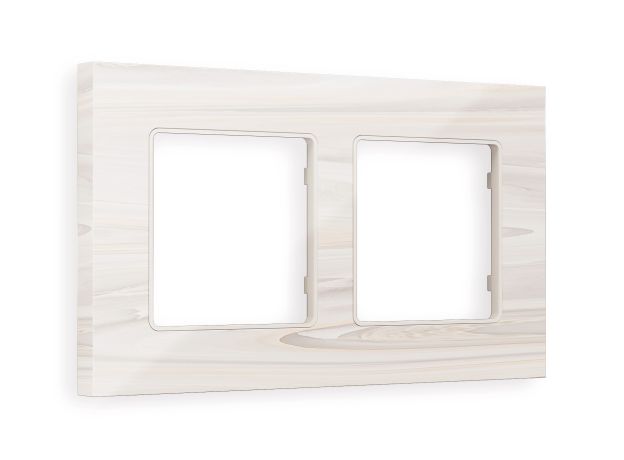 AF930302 Рамка ALFA Grand (Бежевый мрамор) 2-ая