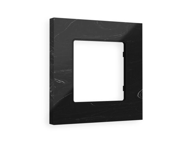 AF930701 Рамка ALFA Grand (Черный мрамор) 1-ая