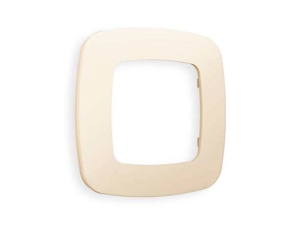 OF140331 Рамка OMEGA Ecta (Бежевый матовый) 1-ая