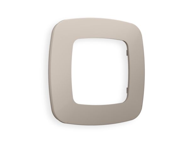 OF140361 Рамка OMEGA Ecta (Серо-бежевый матовый) 1-ая