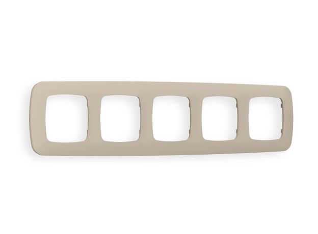 OF140365 Рамка OMEGA Ecta (Серо-бежевый матовый) 5-ая