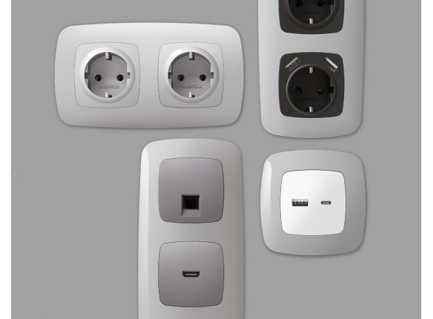 OF140402 Рамка OMEGA Ecta (Серебро глянец) 2-ая