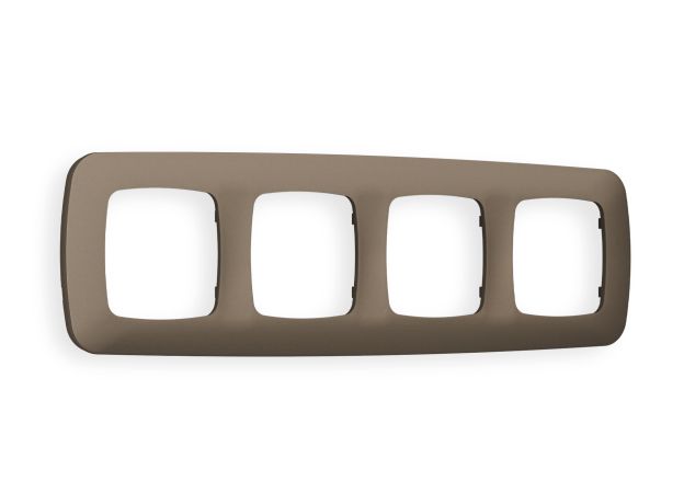 OF140634 Рамка OMEGA Ecta (Темная бронза матовый) 4-ая