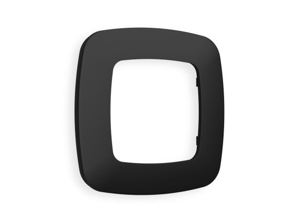 OF140701 Рамка OMEGA Ecta (Черный матовый) 1-ая