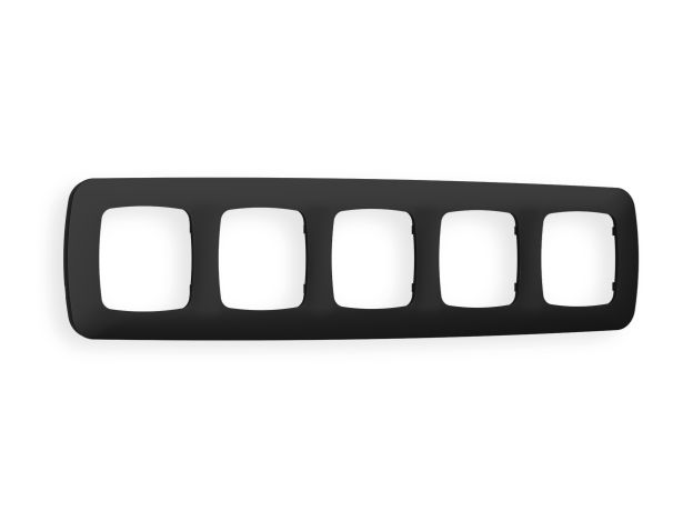 OF140705 Рамка OMEGA Ecta (Черный матовый) 5-ая