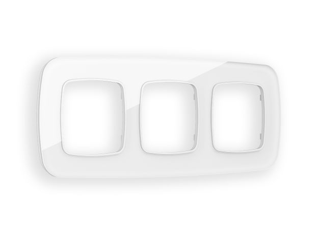 OF320103 Рамка OMEGA Radian (Белый Стекло органическое) 3-ая