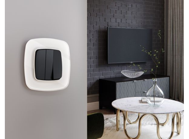 OF320103 Рамка OMEGA Radian (Белый Стекло органическое) 3-ая