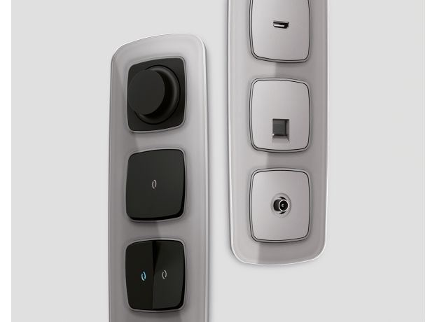 OF320503 Рамка OMEGA Radian (Сталь Стекло органическое) 3-ая