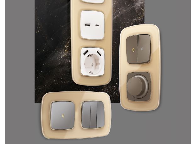 OF320602 Рамка OMEGA Radian (Шампань Стекло органическое) 2-ая