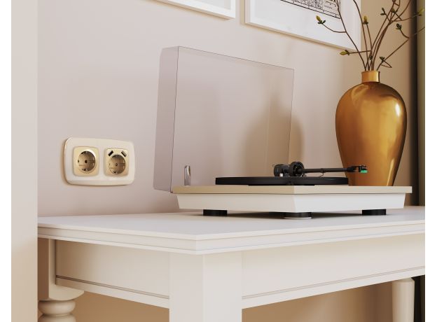 OF350302 Рамка OMEGA Radian (Бежевый Стекло закаленное натуральное) 2-ая