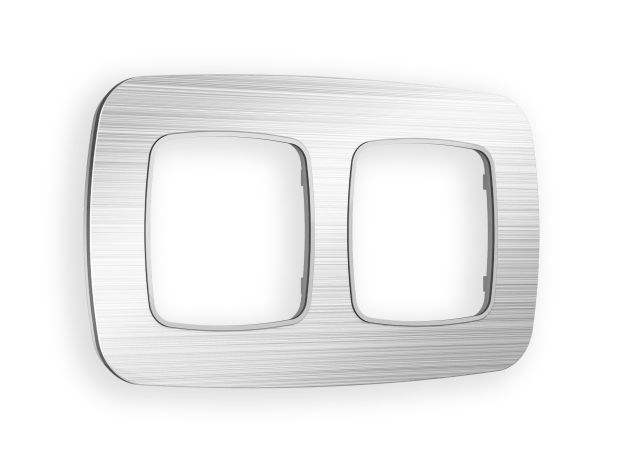 OF580102 Рамка OMEGA Radian (Серебро Металл шлифованный) 2-ая