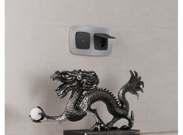 OF580103 Рамка OMEGA Radian (Серебро Металл шлифованный) 3-ая