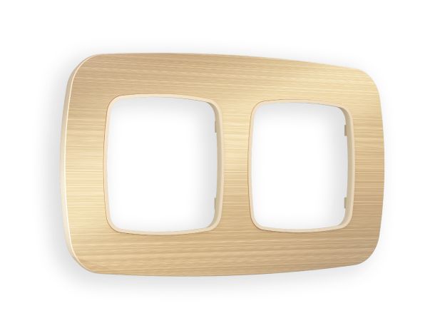 OF580302 Рамка OMEGA Radian (Шампань Металл шлифованный) 2-ая