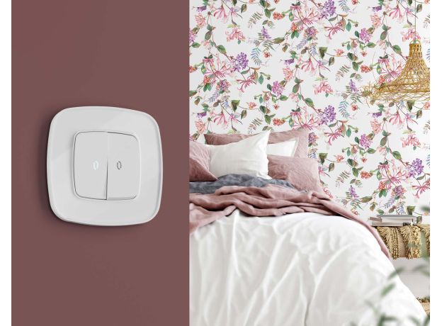 OF640103 Рамка OMEGA Coint (Белый Стекло органическое) 3-ая