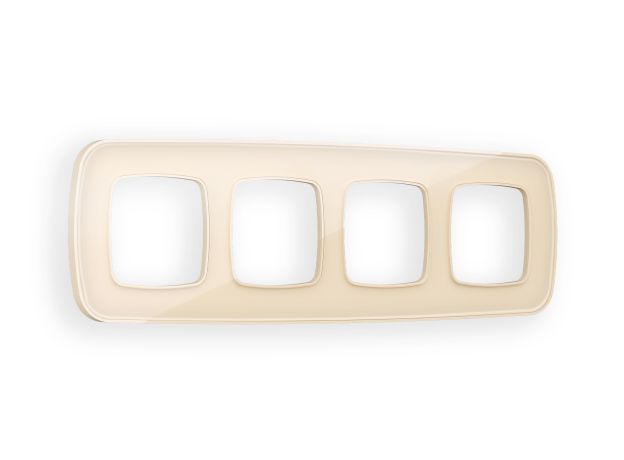 OF640304 Рамка OMEGA Coint (Бежевый Стекло органическое) 4-ая