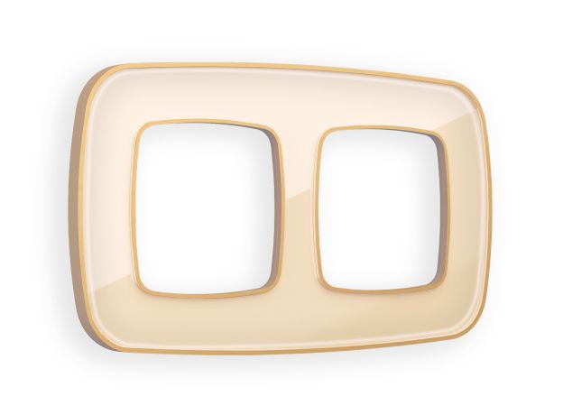 OF640342 Рамка OMEGA Coint (Бежевый Стекло органическое/Шампань) 2-ая