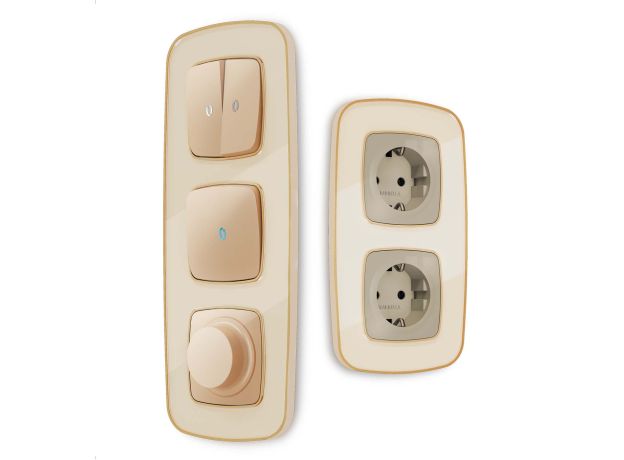 OF640344 Рамка OMEGA Coint (Бежевый Стекло органическое/Шампань) 4-ая