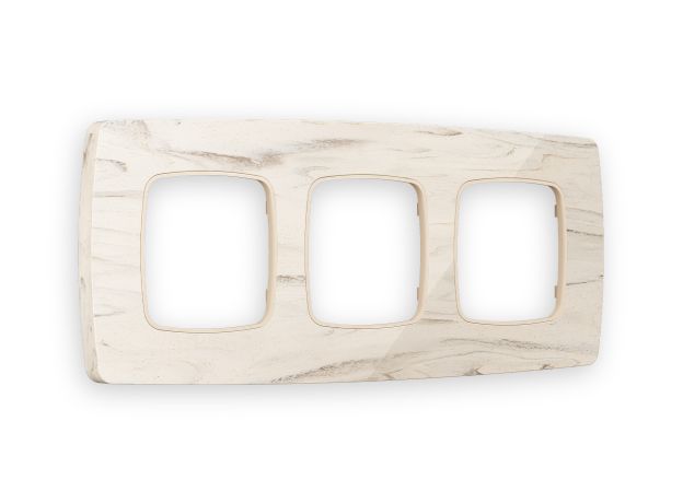 OF940603 Рамка OMEGA Opera (Серо-бежевый мрамор) 3-ая