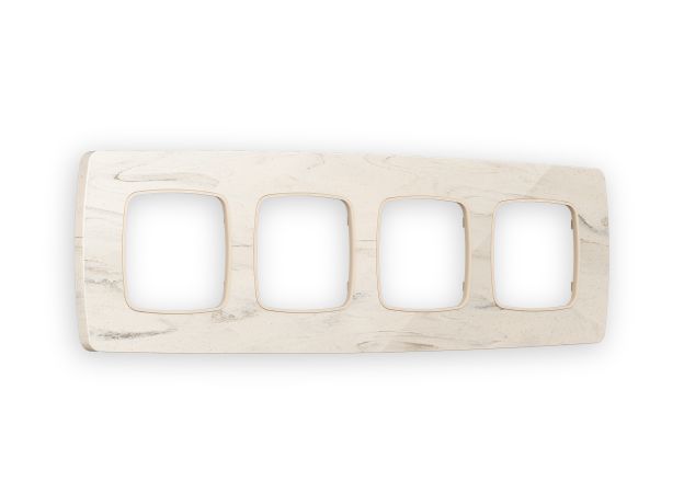 OF940604 Рамка OMEGA Opera (Серо-бежевый мрамор) 4-ая