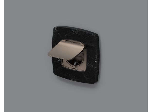 OF940701 Рамка OMEGA Opera (Черный мрамор) 1-ая