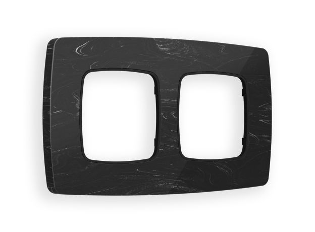 OF940702 Рамка OMEGA Opera (Черный мрамор) 2-ая