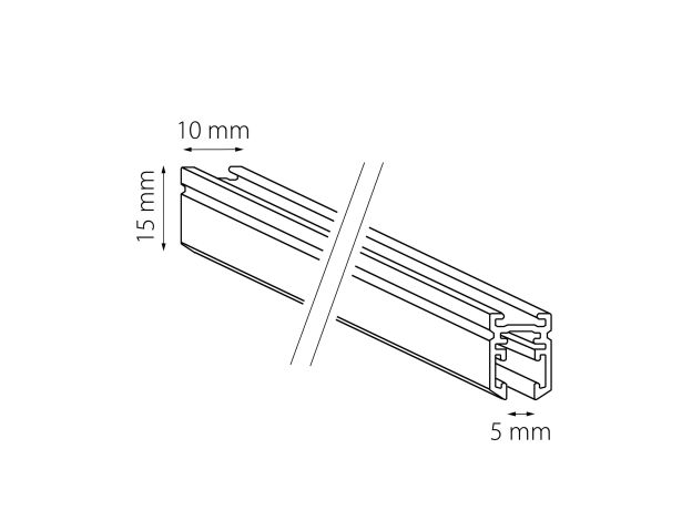 Трековое освещение Lightstar 506017 Linea