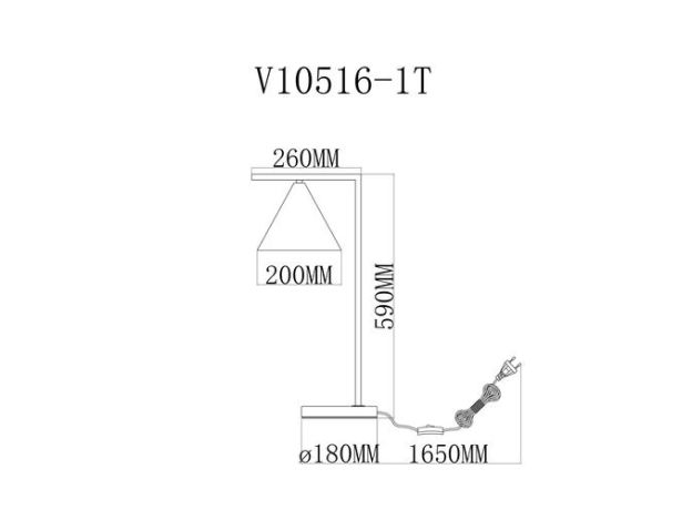 Настольные лампы Moderli УТ000035771 Omaha