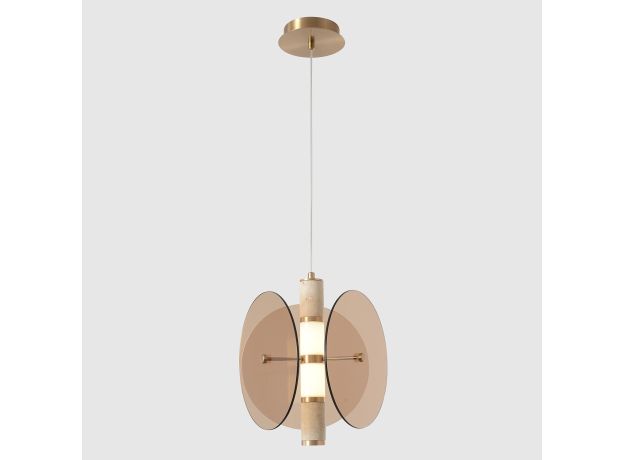 Подвесные светильники Crystal Lux AMARILLO SP12W LED BRASS AMARILLO