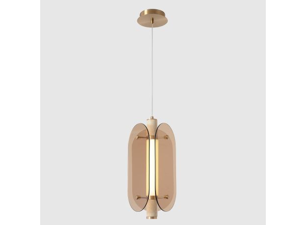 Подвесные светильники Crystal Lux AMARILLO SP18W LED BRASS AMARILLO