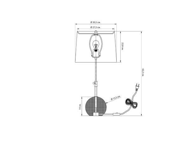 Настольные лампы LH Mirror Home BD-3069723 Тулон