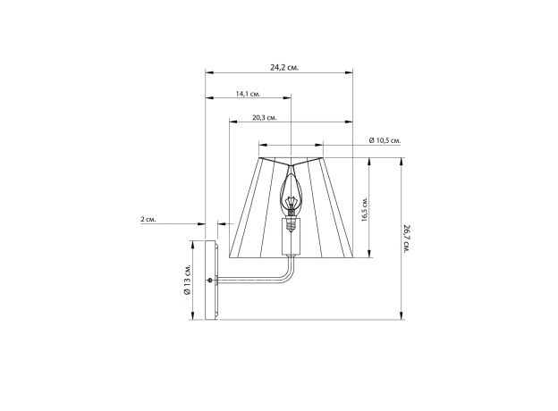 Настенные светильники LH Mirror Home BD-3069876 Джилл