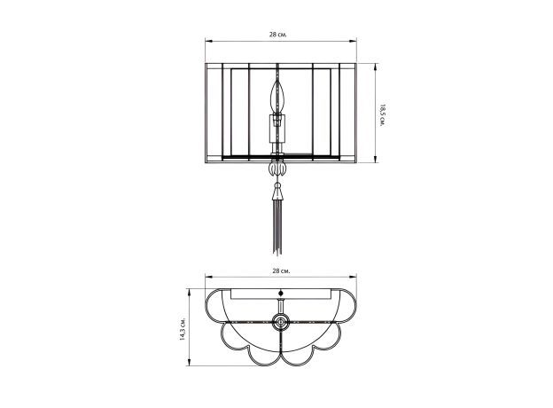 Настенные светильники LH Mirror Home BD-3069720 Тампа