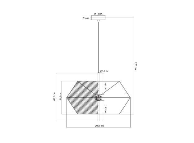 Люстры LH Mirror Home BD-3069874 Тотора